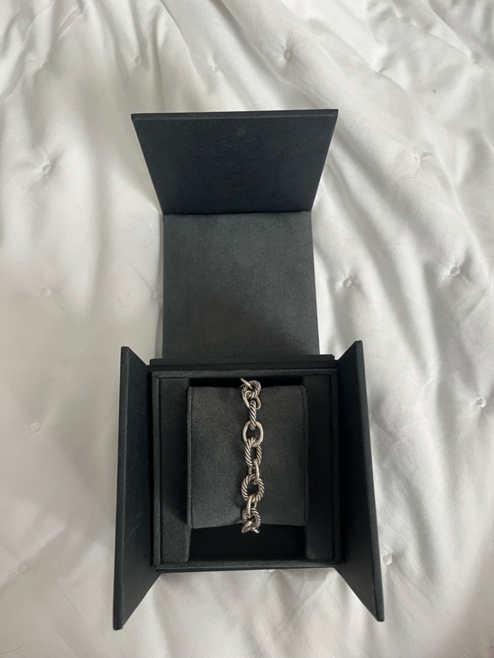 David Yurman Silver Madison Chain Bracelet